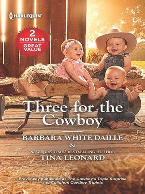cover image of Three for the Cowboy